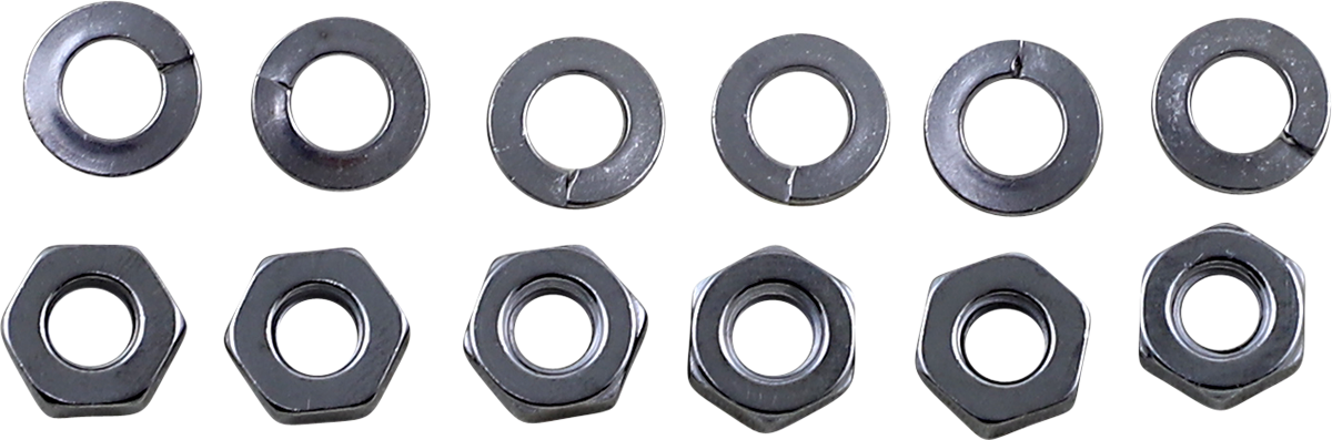 COLONY Oil Pump Nut Kit - Chrome 0932-0060