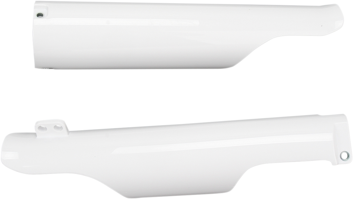 ACERBIS Fork Covers - Lower / White 0412-0122