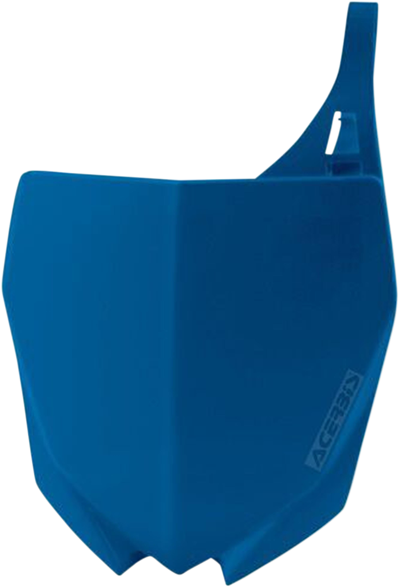 ACERBIS Front Number Plate - YZ Blue 0520-2370