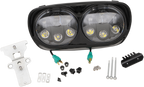 HEADWINDS Dual LED Assembly Headlight - 5.75" Headlight Assembly / '99-'13 FLTR / Black 2001-1771