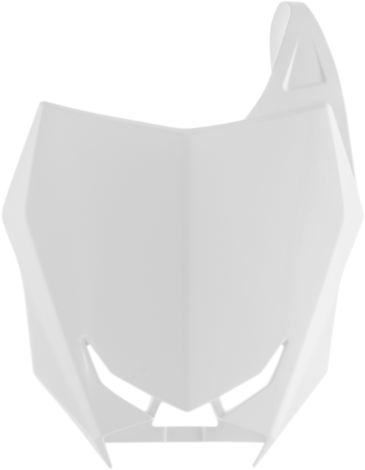 ACERBIS Front Number Plate - White 0520-2358