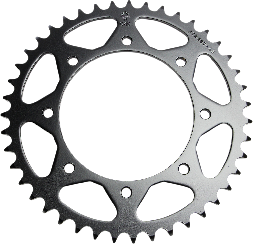 JT SPROCKETS Steel Rear Sprocket - Sprocket / Rear / Kawasaki / 43-Tooth JTR487-43