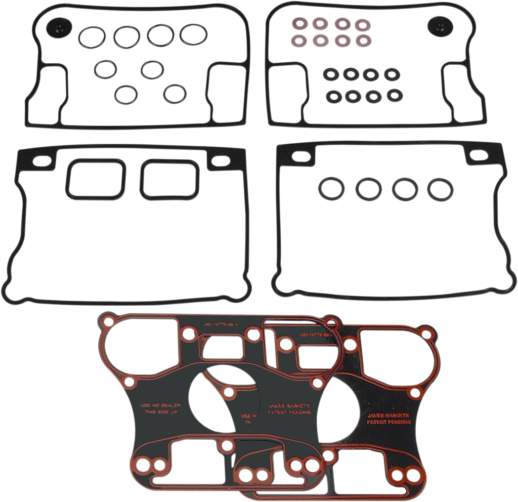 JAMES GASKET Rocker Box Gasket Kit - Rocker Cover Gasket / Big Twin 0934-1726