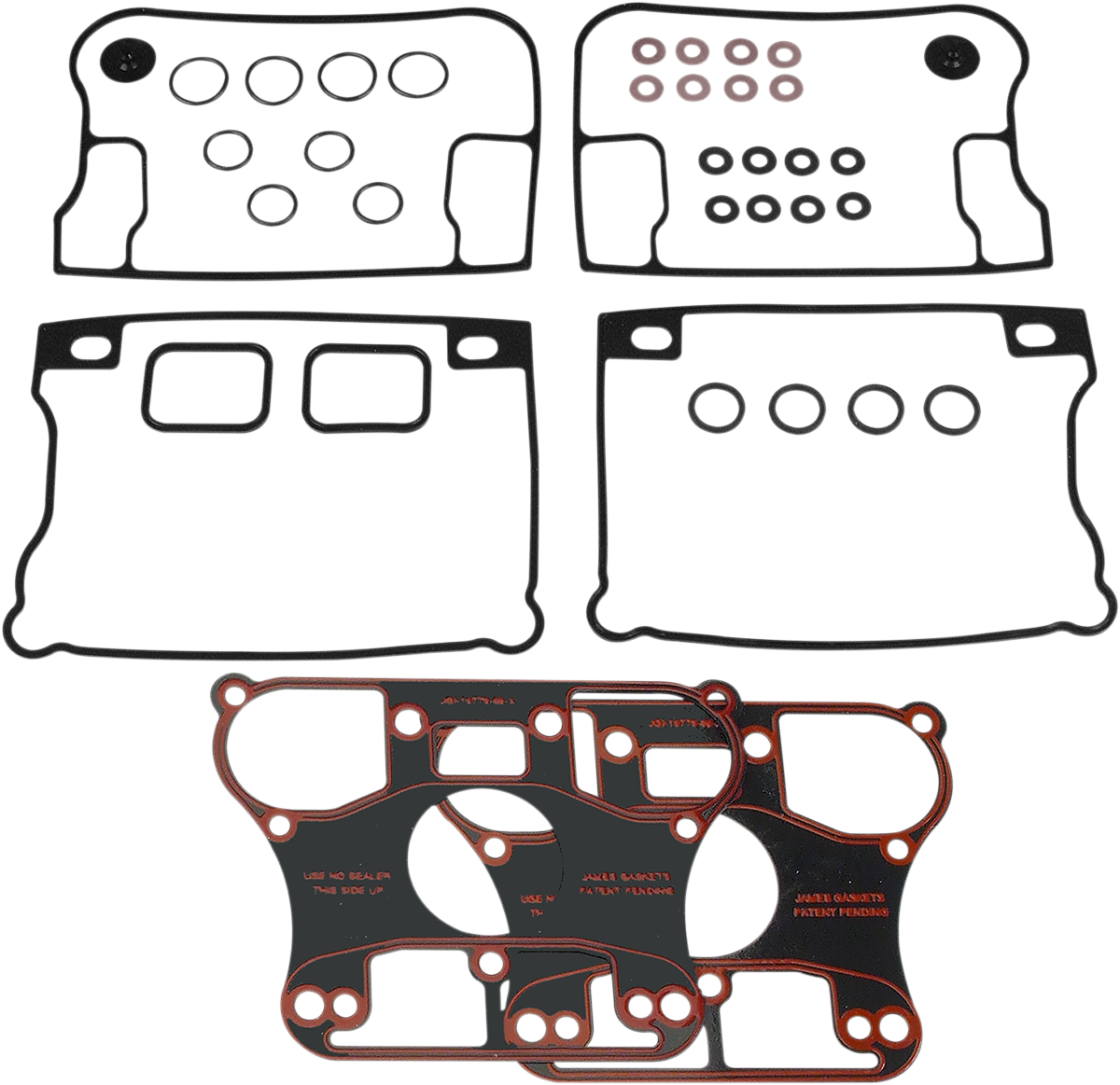 JAMES GASKET Rocker Box Gasket Kit - Rocker Cover Gasket / Big Twin 0934-1726