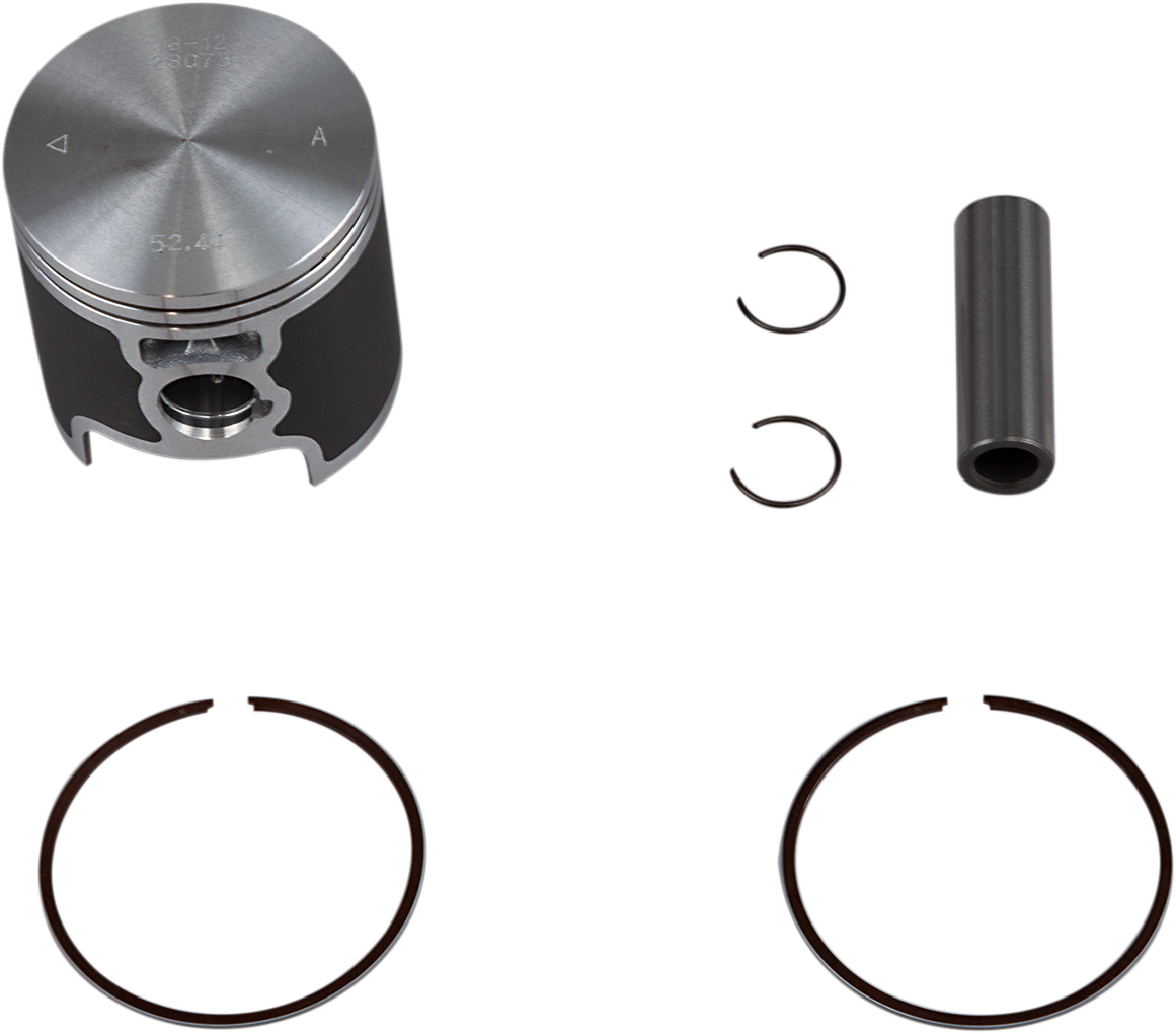 VERTEX Piston Kit Cast Replica for 2 Stroke - Piston Kit / 52.45 mm / Kawasaki KX100 | Suzuki RM100 0910-4646