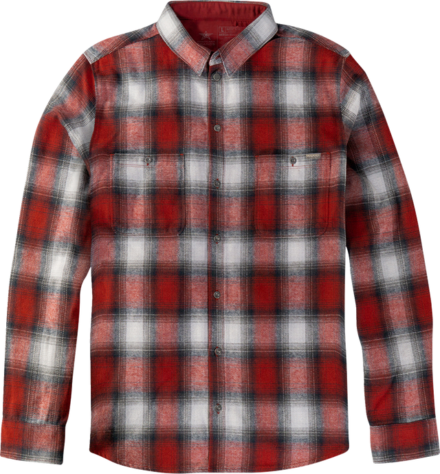 American Biker Mr Piston Flannel Shirt - Red / 2XL 3040-3523