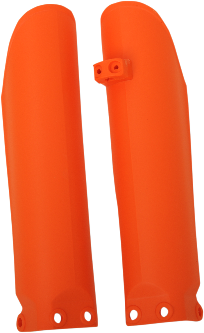 ACERBIS Lower Fork Covers for Inverted Forks - '16 Orange 0412-0350