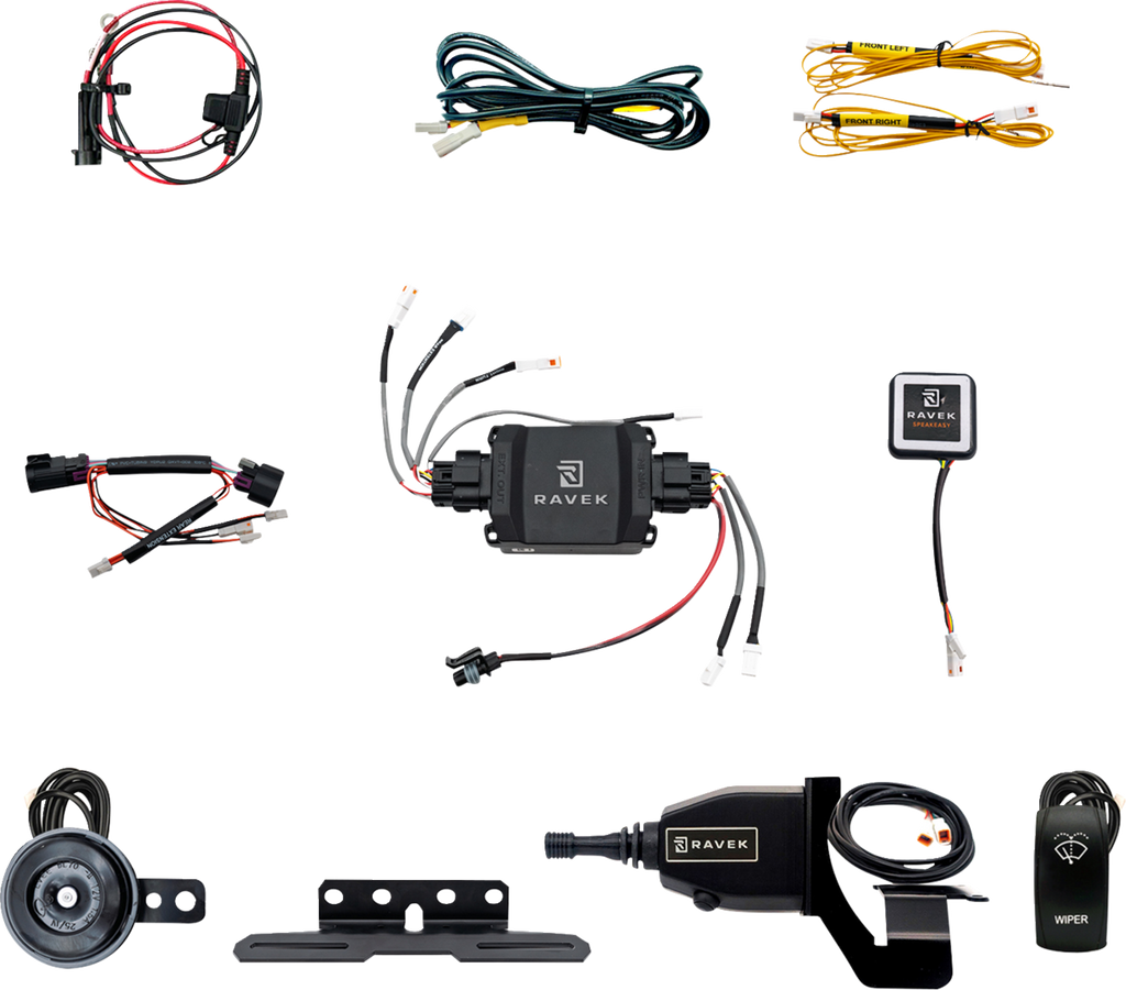 RAVEK Turn Signal Kit – GEN3 Speakeasy™ - Lever - Turn Signal Kit / Signature / Gen3 Speakeasy™ / Can-Am Defender HD11 / Lever 2020-2451