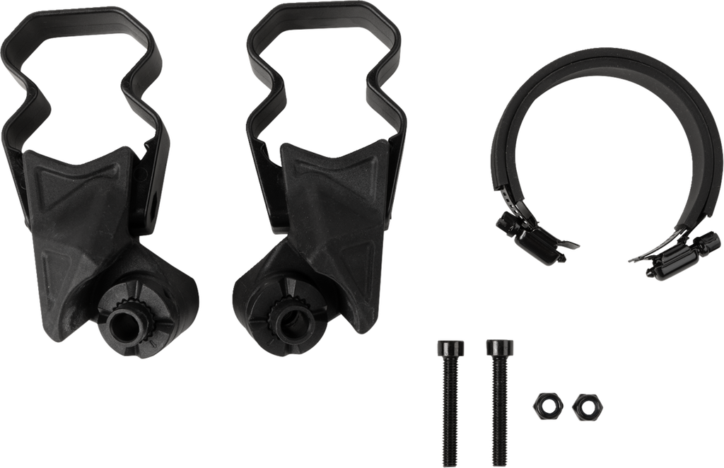 MOOSE OFFROAD Universal Side Mirror Adapter - Mirror Adapter / Side View / Black / Pair / Universal 0640-1476