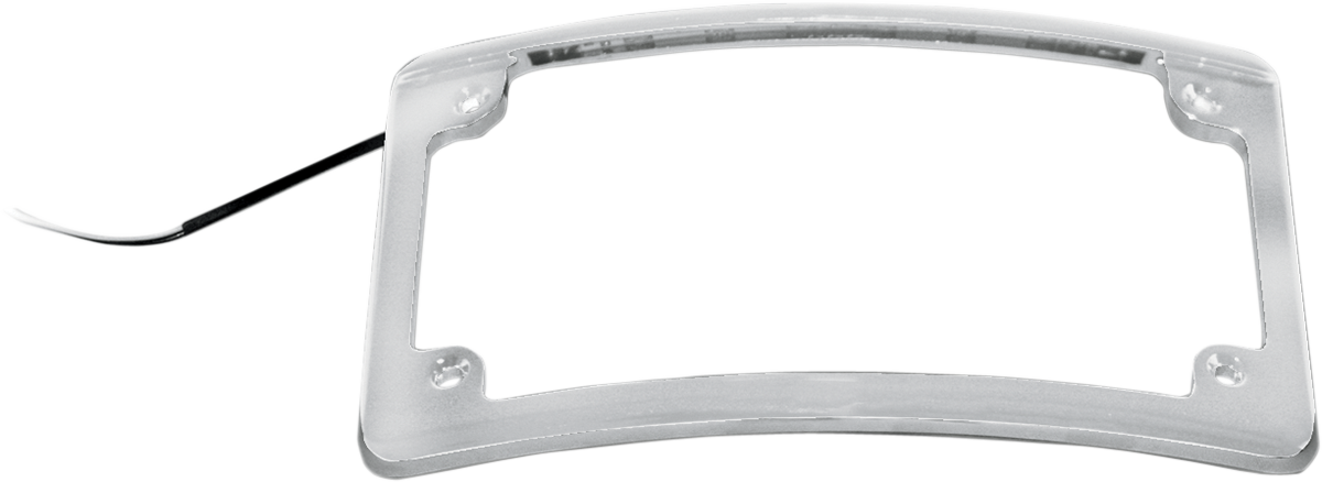 CUSTOM DYNAMICS LED License Plate Frame - Chrome 2030-0631
