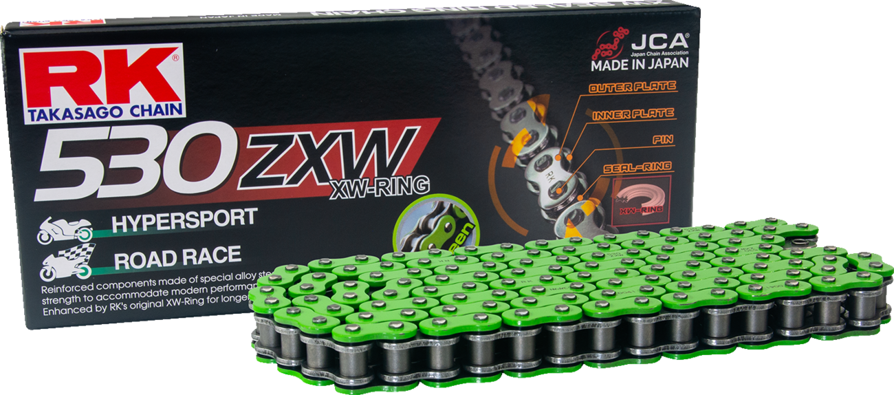 RK Sealed Chain (ZXW) Connecting Link — 530 ZXW