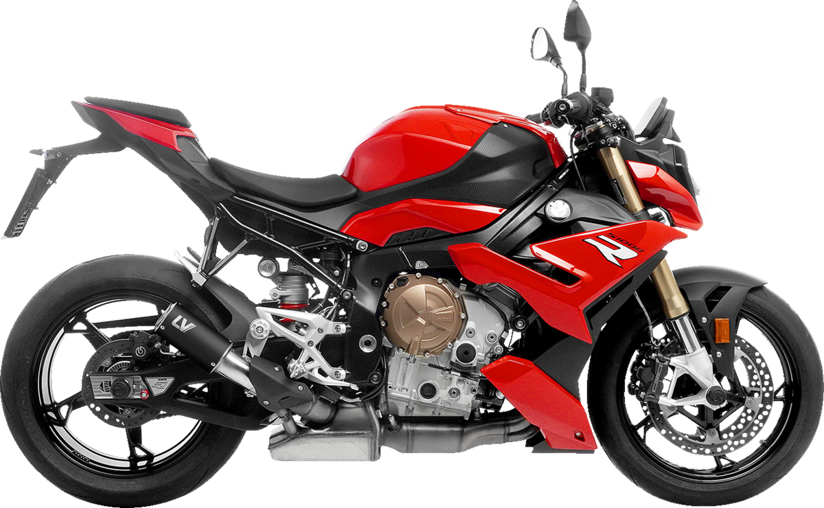 LeoVince LV Corsa Slip-On Muffler - Black – BMW S1000R/M1000R/S1000RR/M1000RR 2021-2026 15407BU