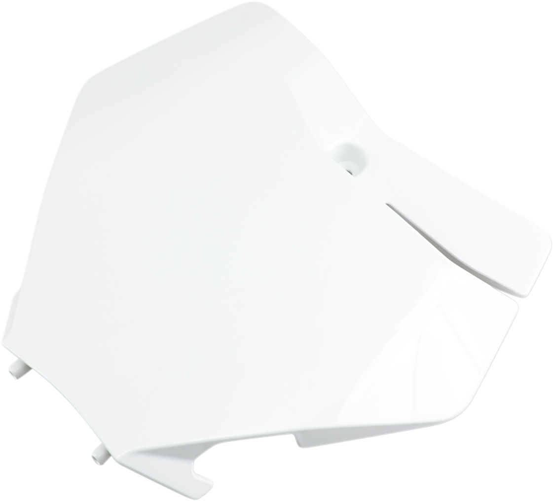 ACERBIS Front Number Plate - White 0520-2601