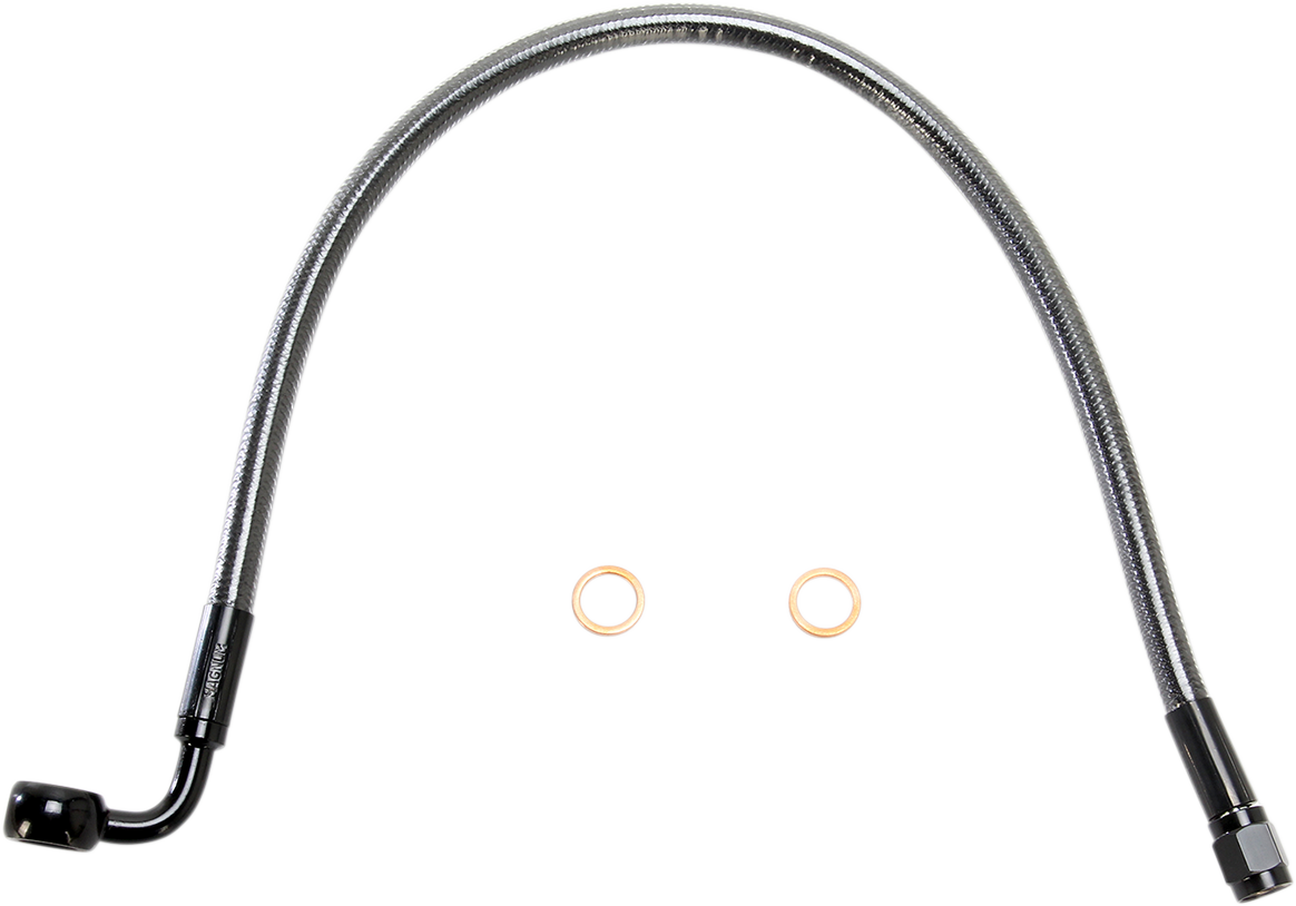 MAGNUM SHIELDING Alternate Length Designer Series ABS-Specific Front Brake Line Kit