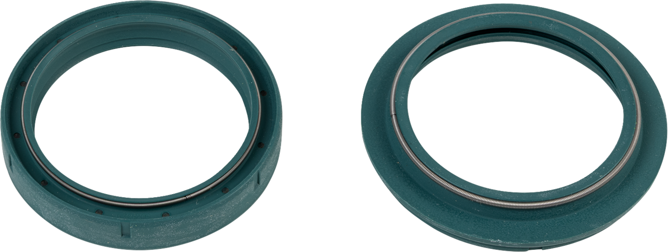 SKF Fork Seal Kit - Fork Single Lip Kit / 50 mm x 63 mm x 11 mm / Green / Heavy Duty 0407-0910