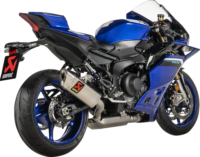 AKRAPOVIC Racing Line Exhaust System - Titanium S-Y9R17-HAPT - Yamaha R9 2024-2026