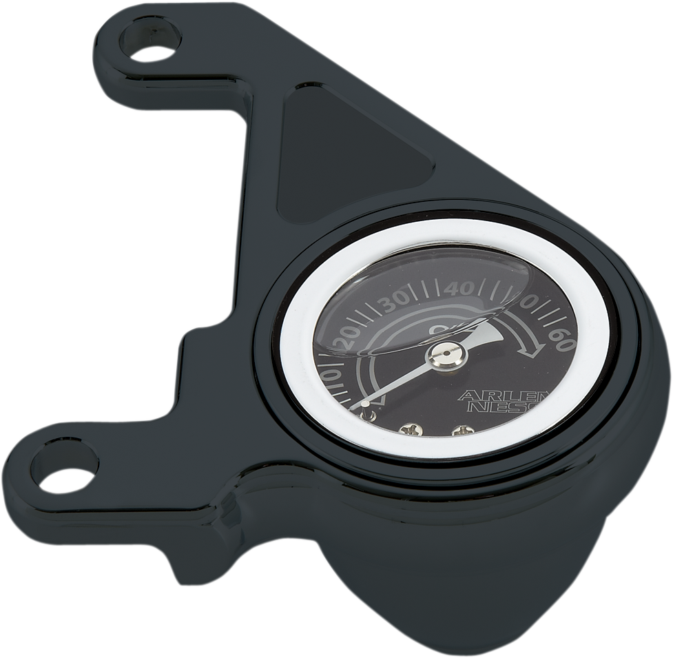 ARLEN NESS Oil Pressure Gauge Kit - Radius / Black 2212-0422