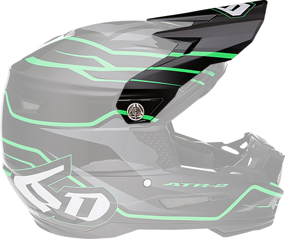 6D HELMETS ATR-2 Helmet Visor — Phase