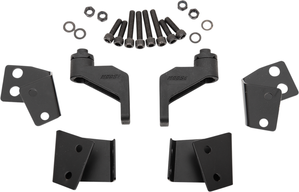 MOOSE OFFROAD Side Mirror Adapter with Flat Mountable Option for Polaris Pro-Fit Roll Cages