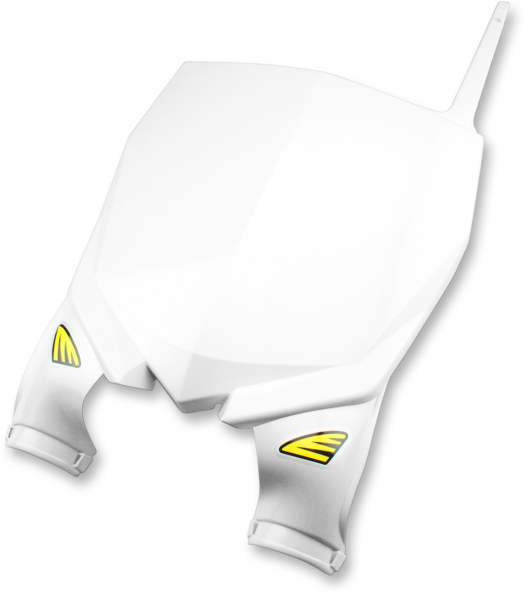 CYCRA Stadium Number Plate - White / Yamaha 0520-1312