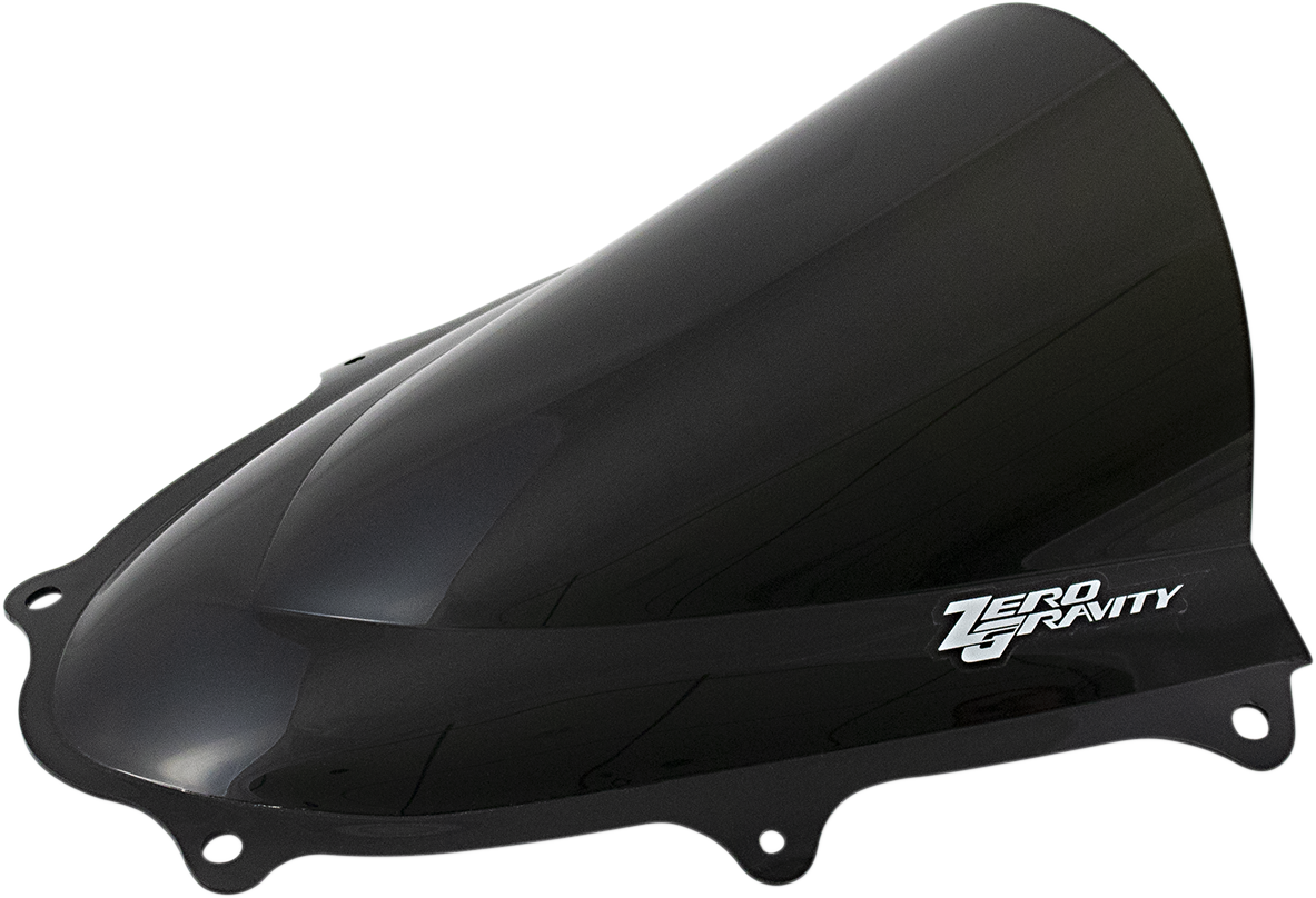ZERO GRAVITY Double Bubble Windscreen - Dark Smoke