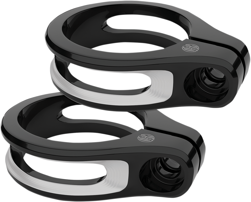 RSD Fork Clamp Mounts - Gloss Black 2020-0635