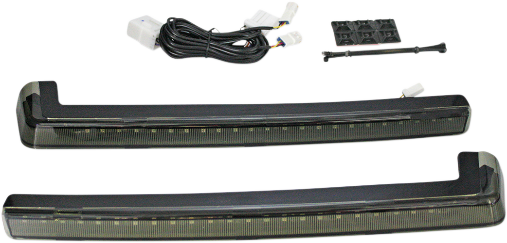 CUSTOM DYNAMICS LED Run/Brake Tour-Pak® Arms - Smoke Lens / '06-'13 2040-2504