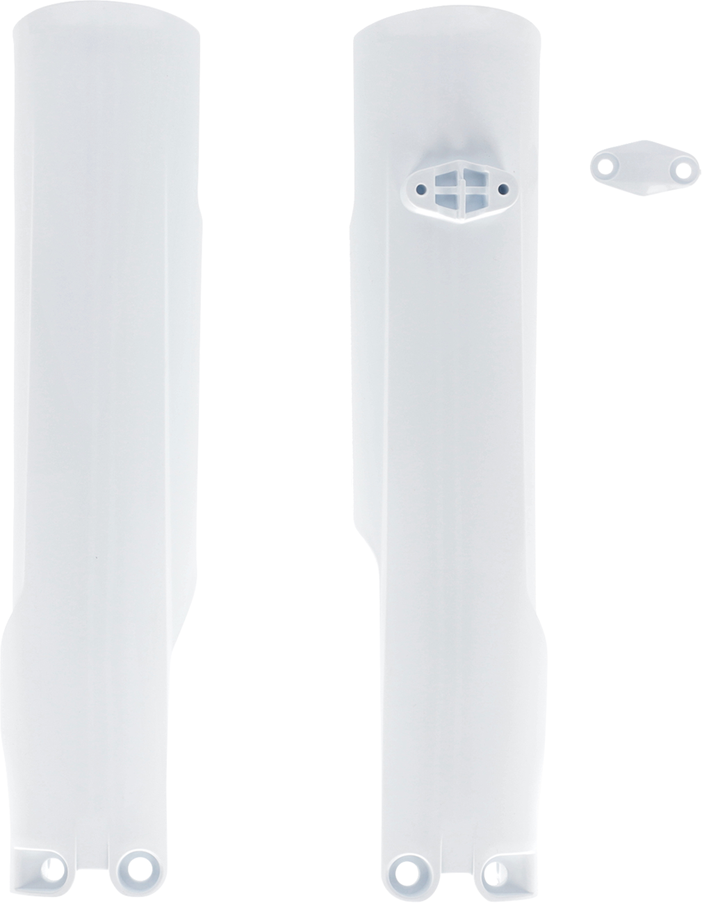ACERBIS Fork Cover - Lower / White / Gas Gas/Husqvarna 0412-0674