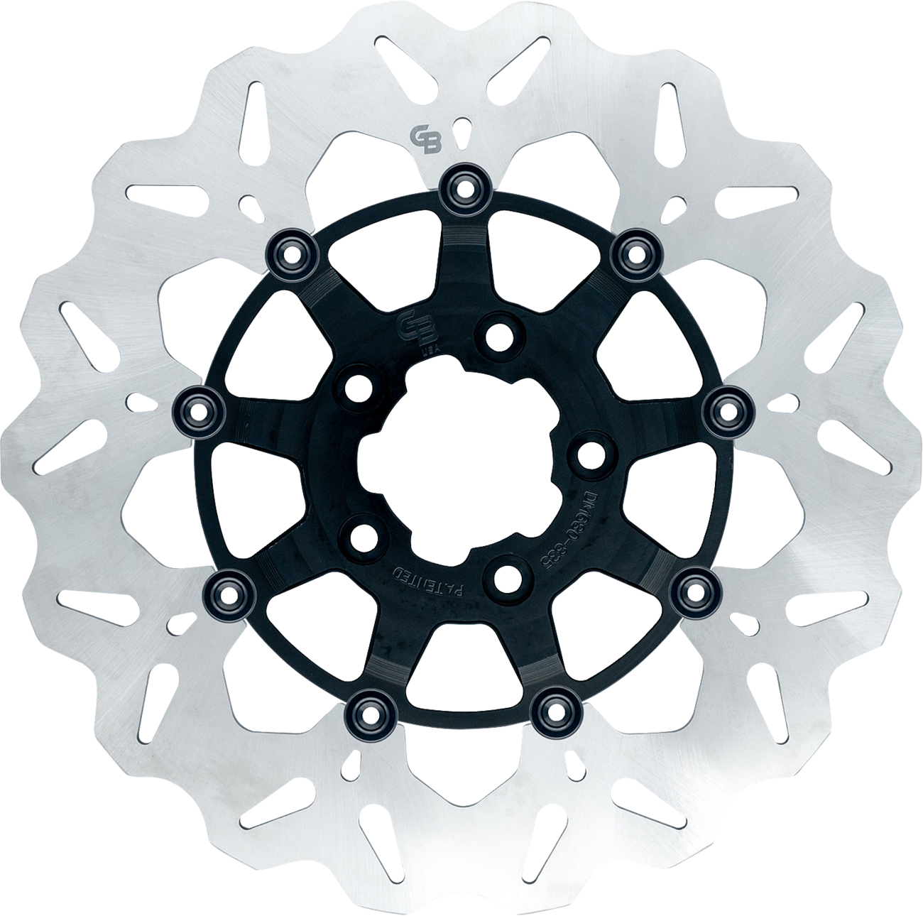 GBRAKES Wave® Brake Rotors - Brake Rotor / Front / Black 1710-4921