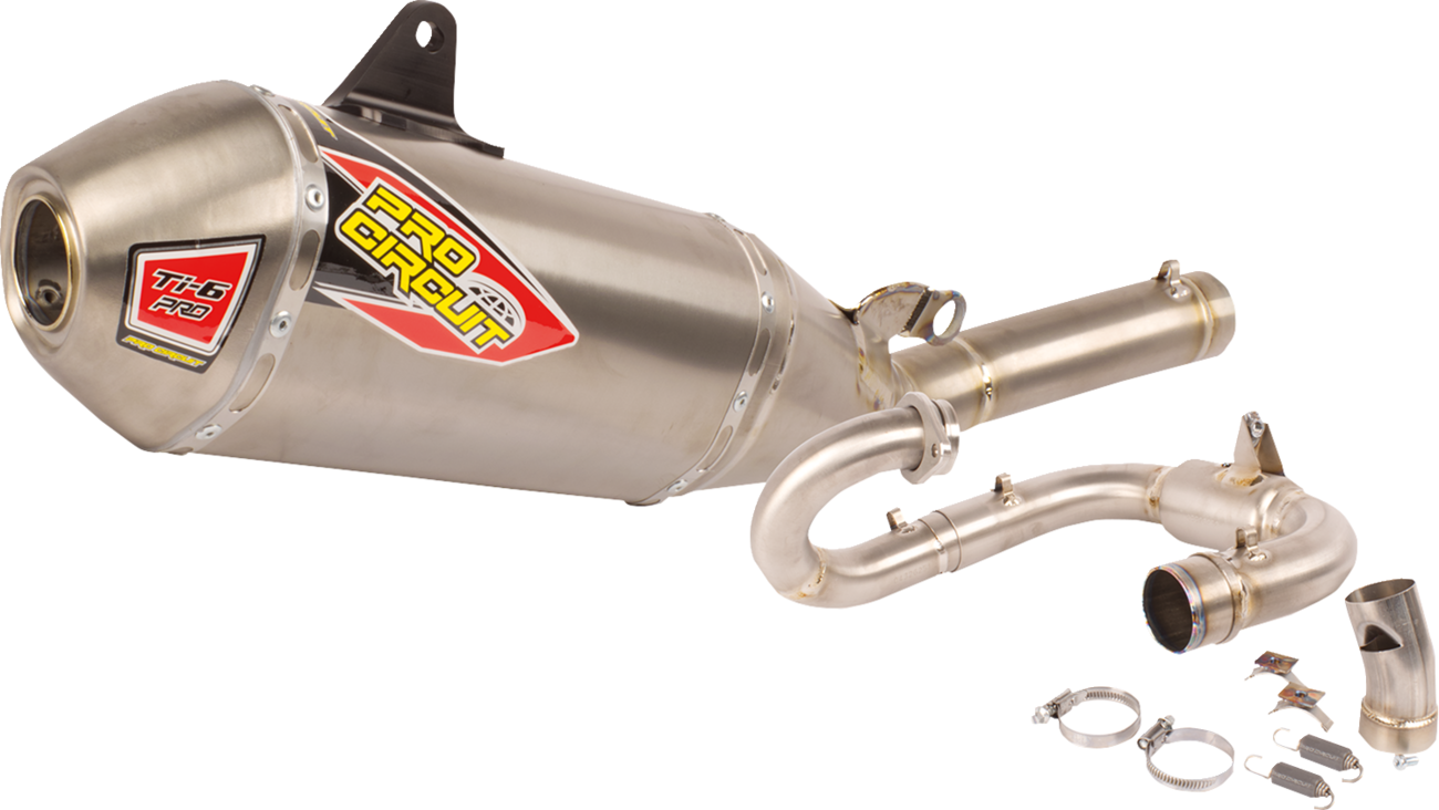 PRO CIRCUIT Ti-6 Pro Titanium Exhaust System - YZ250F 1820-2174