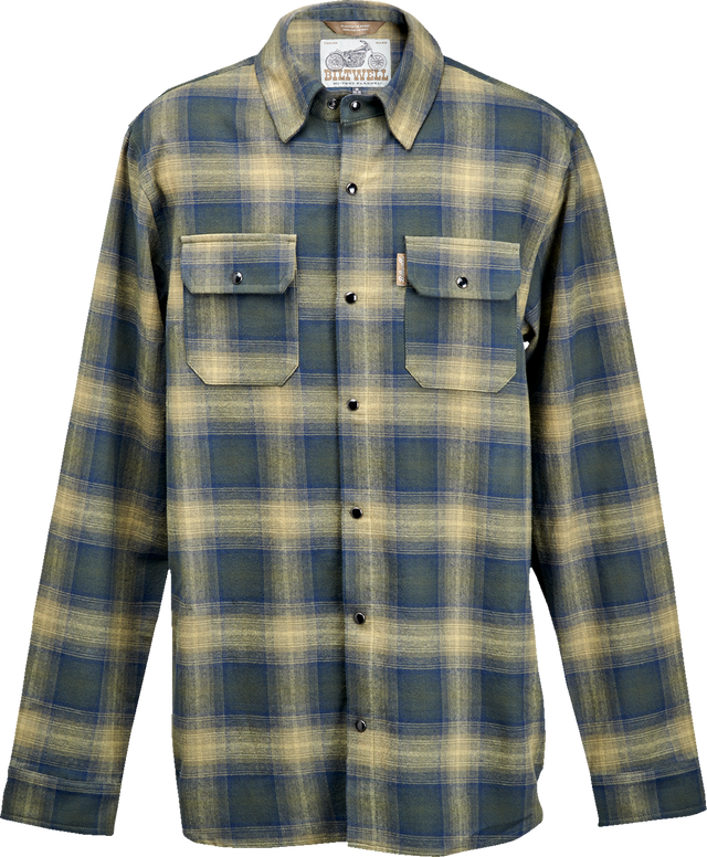 BILTWELL HI Test Flannel Shirt - Moss / 2XL 3040-3560