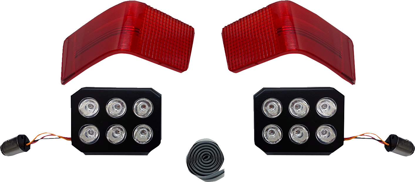CUSTOM DYNAMICS LED Light - Tour-Pak / Red 2010-1489