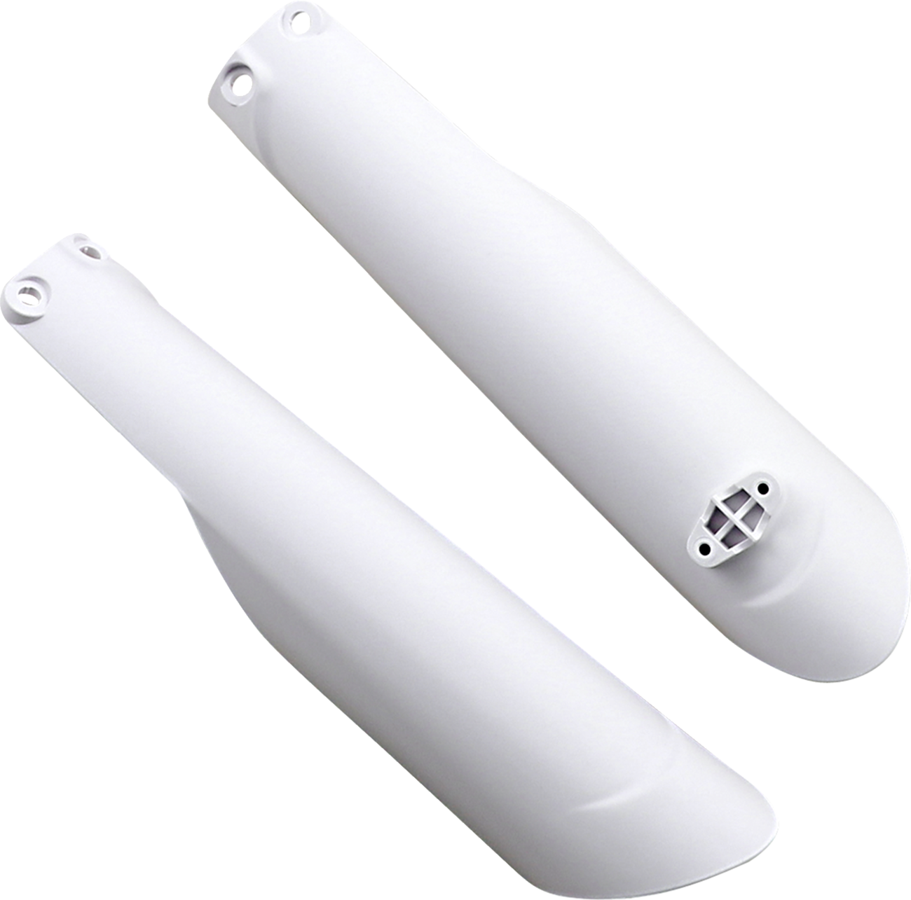 ACERBIS Lower Fork Covers for Inverted Forks - White 0412-0279