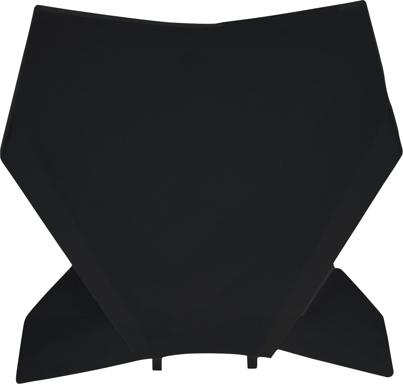 ACERBIS Front Number Plate - Black 0520-4222