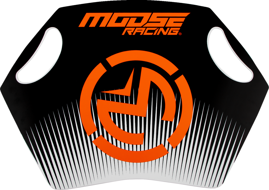 MOOSE OFFROAD Pit Board - Black/Orange 9501-0274