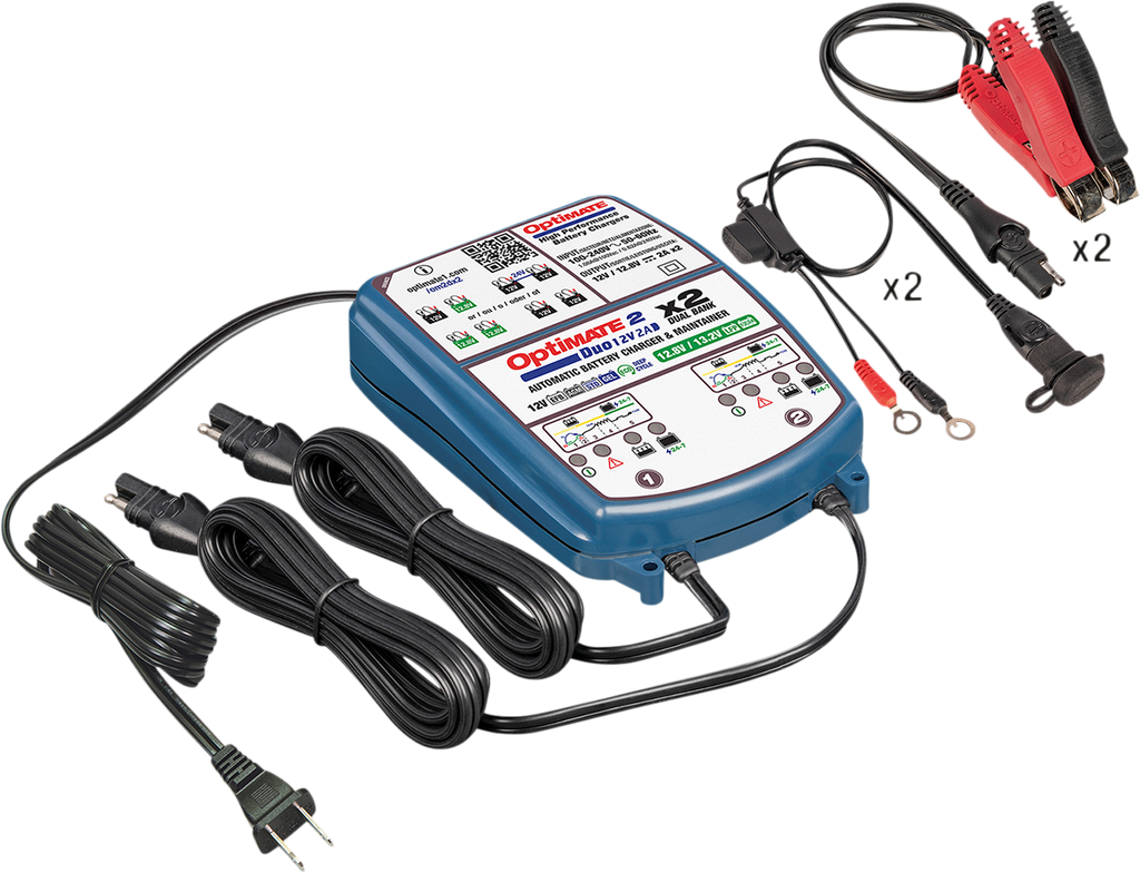 TECMATE OptiMate™ 2 Duo Bronze Series Battery Charger