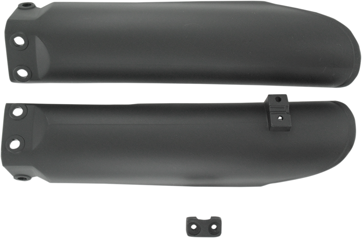 ACERBIS Lower Fork Covers for Inverted Forks - Black 0412-0211