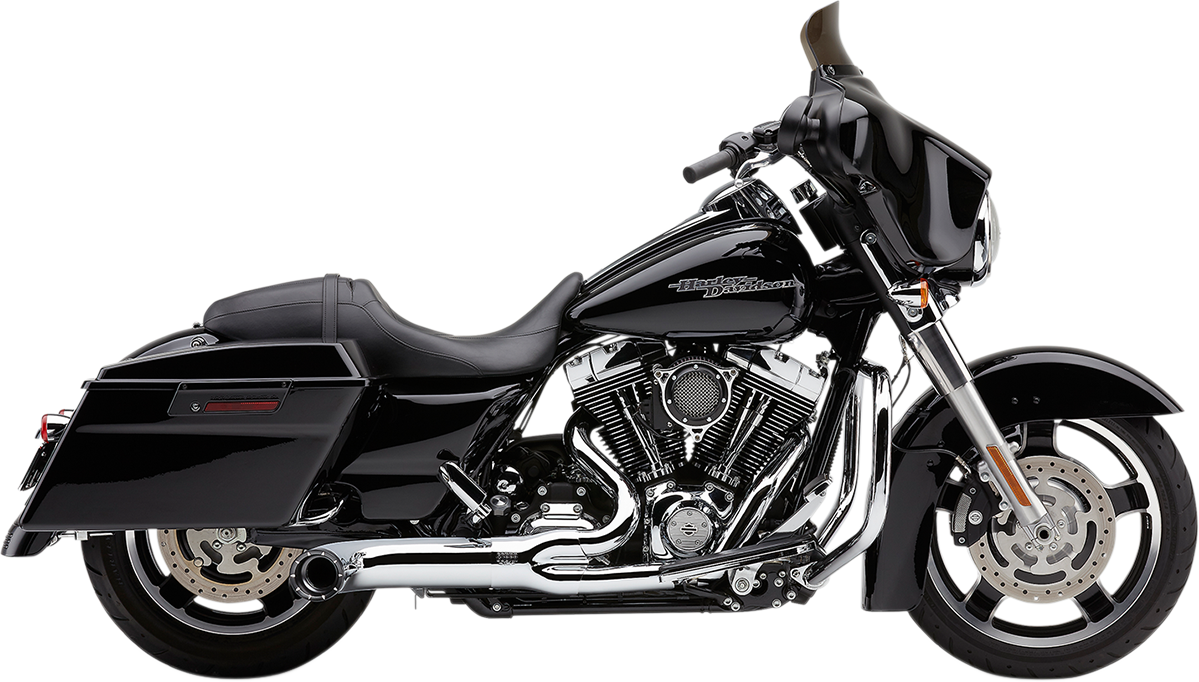 Cobra Turn Out 2-into-1 Exhaust System - Chrome 6270-1