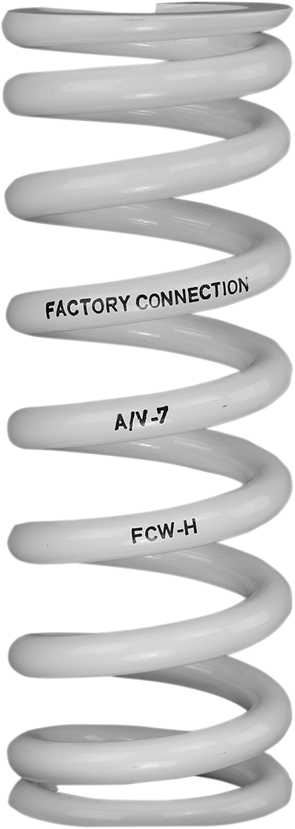 FACTORY CONNECTION Shock Springs — 205.00 lb/in - Shock Spring / Rear / Spring Rate 205 lb/in 1312-0547