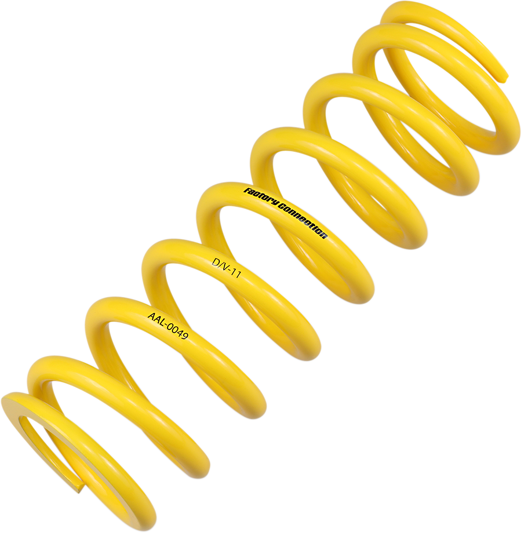 FACTORY CONNECTION Shock Springs — 274.00 lb/in - Shock Spring / Rear / Spring Rate 274 lb/in AAL-0049