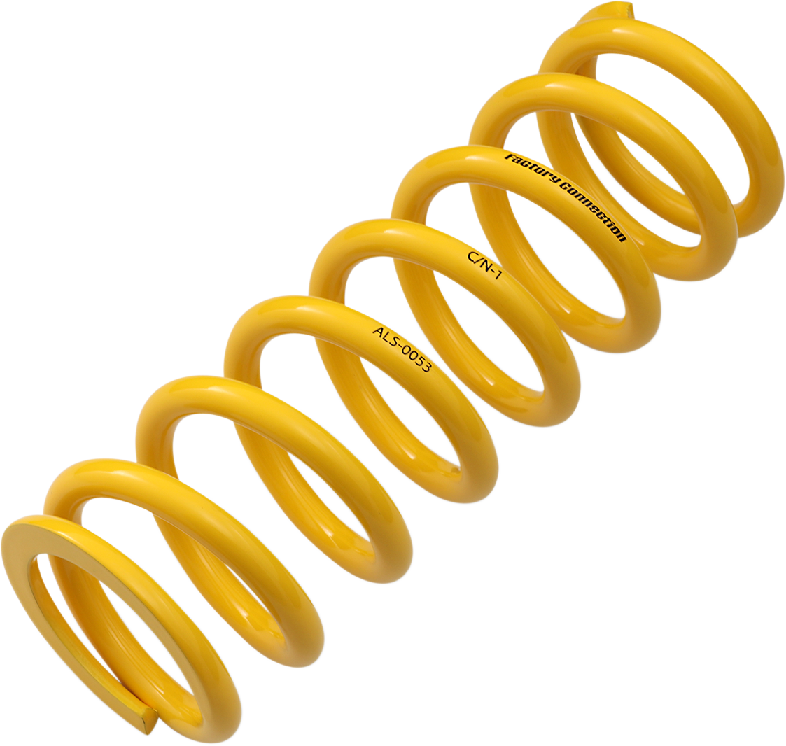 FACTORY CONNECTION Shock Springs — 295.00 lb/in - Shock Spring / Rear / Spring Rate 295 lb/in 1312-0295