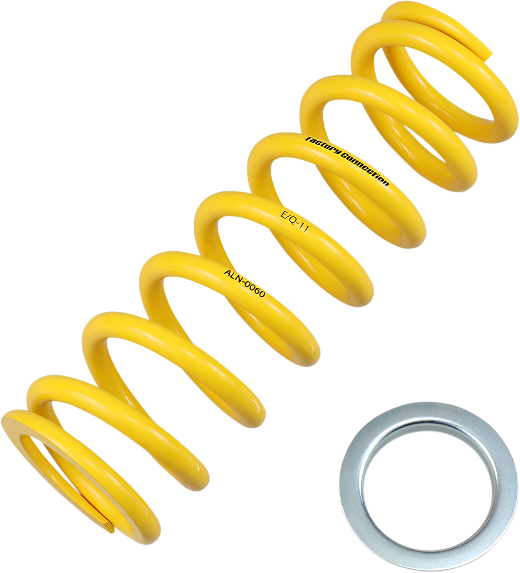 FACTORY CONNECTION Shock Springs — 336.00 lb/in - Shock Spring / Rear / Spring Rate 336 lb/in ALN-0060