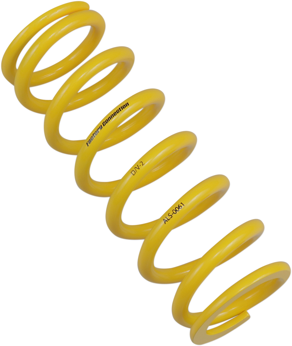 FACTORY CONNECTION Shock Springs — 341.00 lb/in - Shock Spring / Rear / Spring Rate 341 lb/in 1312-0299