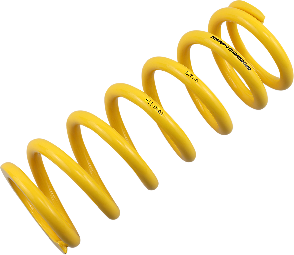 FACTORY CONNECTION Shock Springs — 341.00 lb/in - Shock Spring / Rear / Spring Rate 341 lb/in 1312-0717