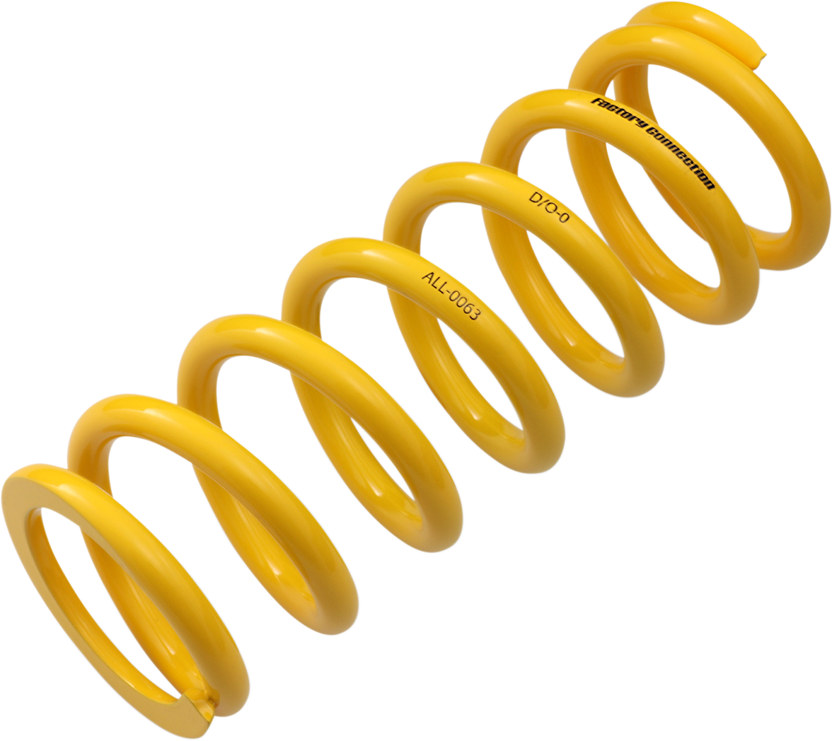 FACTORY CONNECTION Shock Springs — 353.00 lb/in - Shock Spring / Rear / Spring Rate 353 lb/in 1312-0718