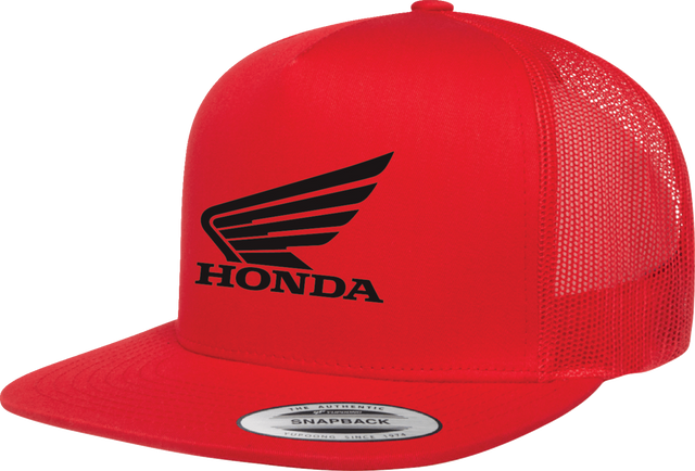FACTORY EFFEX Honda Alpha Snapback Hat - Red 2501-4367