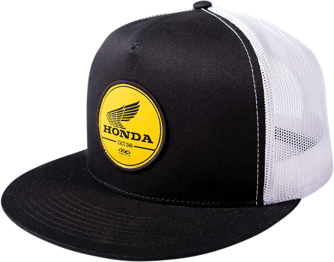 FACTORY EFFEX Honda Gold Snapback Hat - Black/White 2501-3536