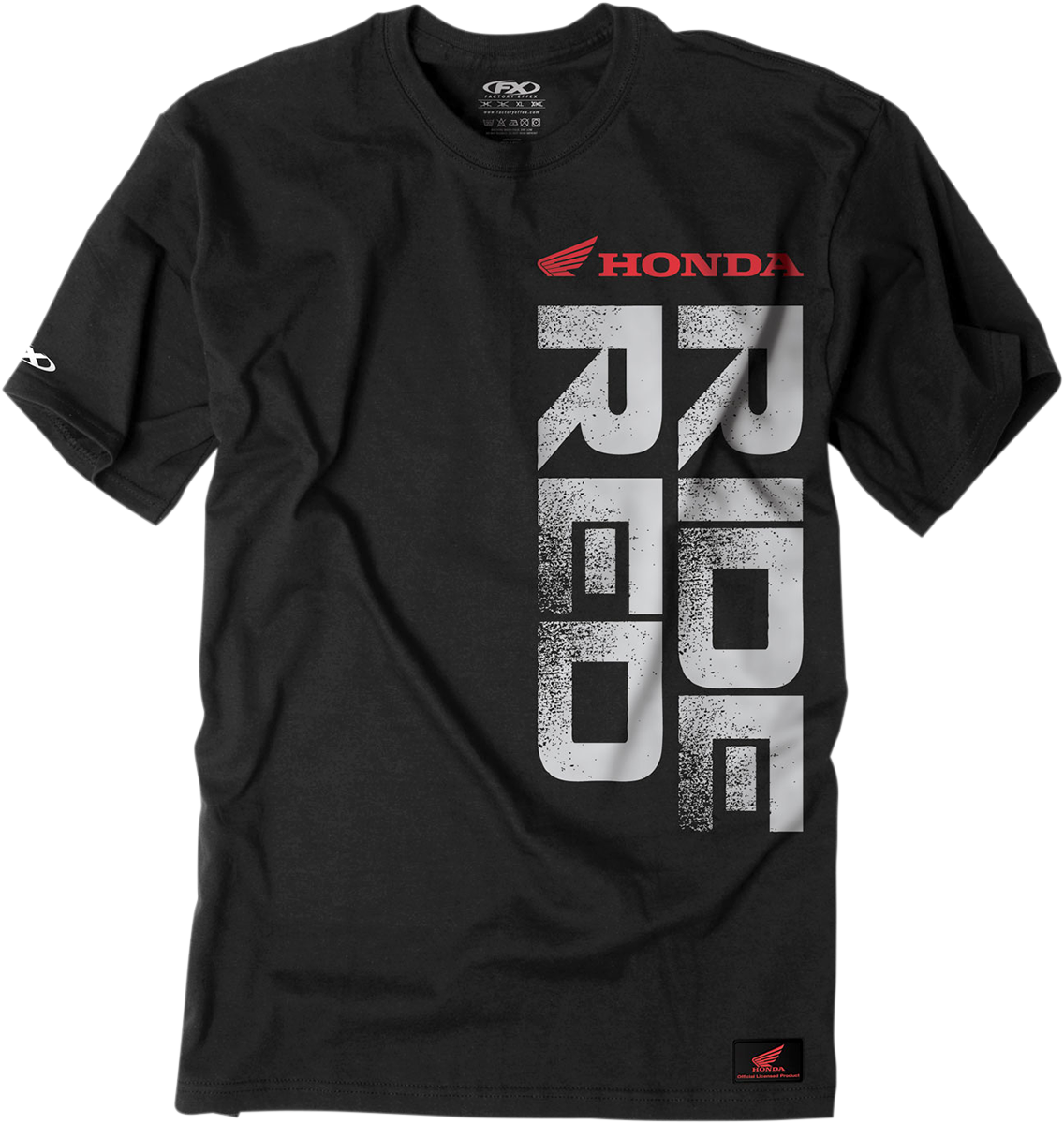 FACTORY EFFEX Honda Ride Red Vertical T-Shirt