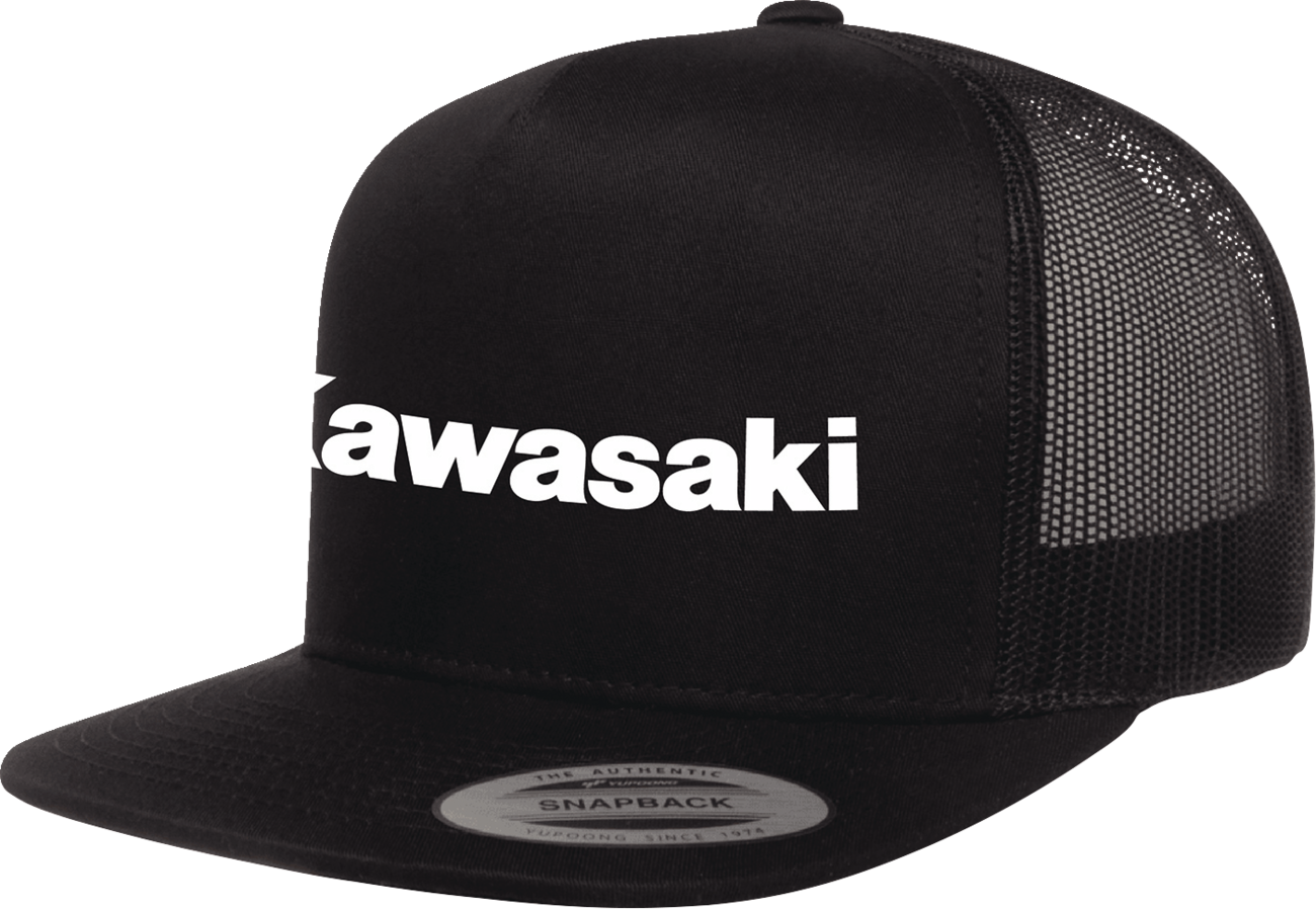 FACTORY EFFEX Kawasaki Alpha Snapback Hat - Black 2501-4371