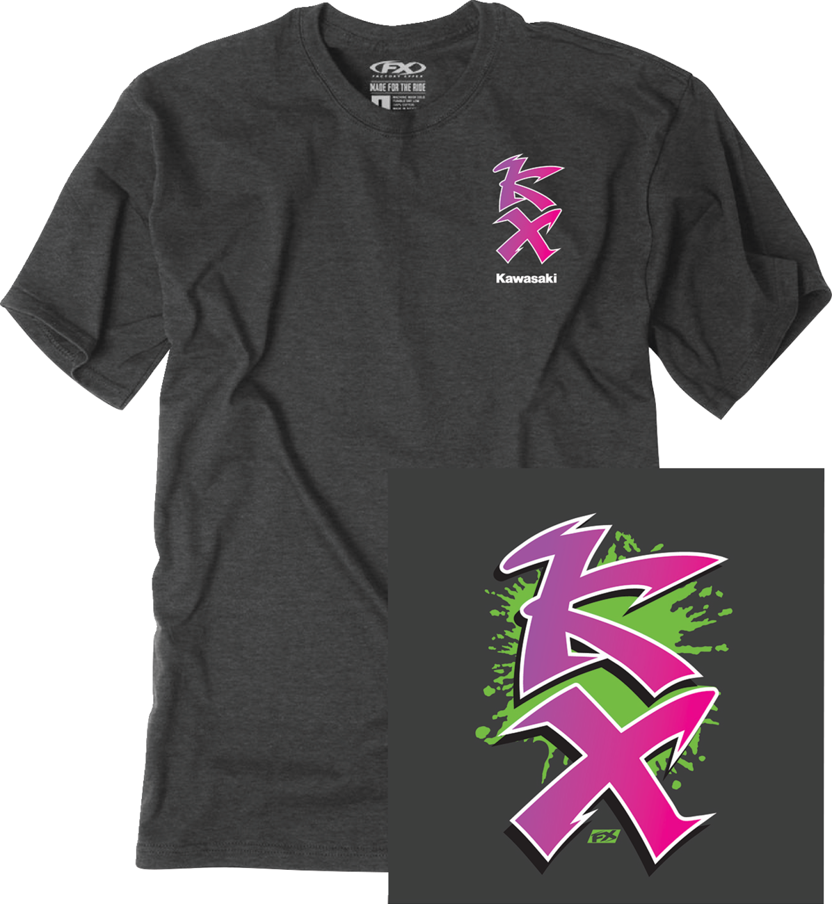 FACTORY EFFEX Kawasaki Retro KX T-Shirt